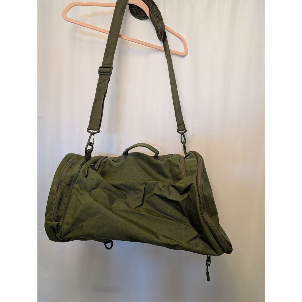 Sirius Strength Olive Green Tactical Duffel Bag Gym Travel Luggage w MOLLE NEW
